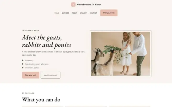 Website para quinta pedagógica
