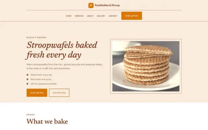 Tema Koekbakkerij Siroop