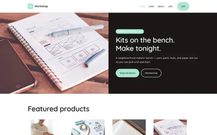 Website para loja de hobbies