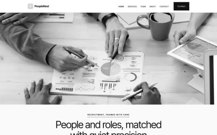 Website para recrutamento