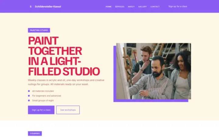 Tema Schilderatelier Kwast