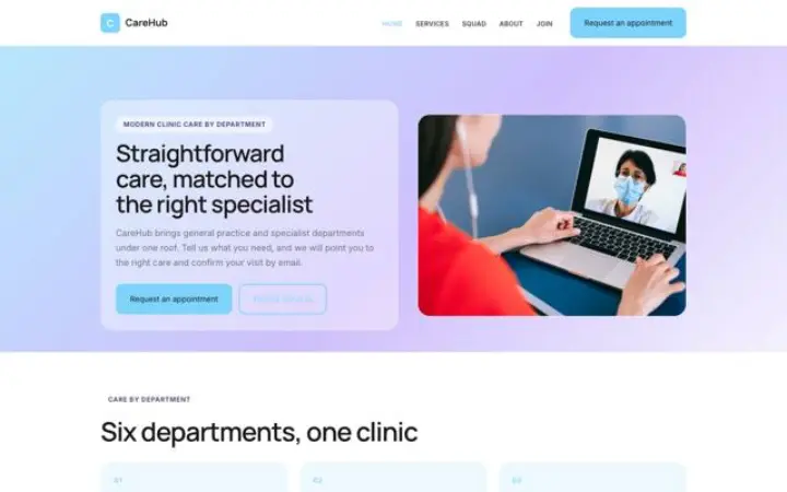 Website para clínica