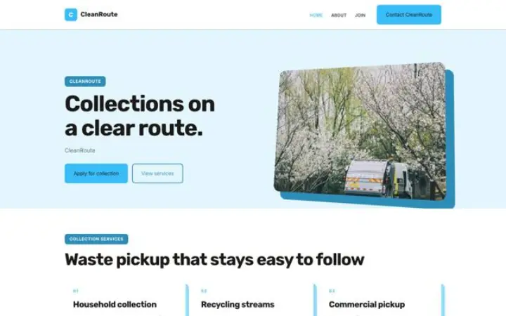 Tema CleanRoute